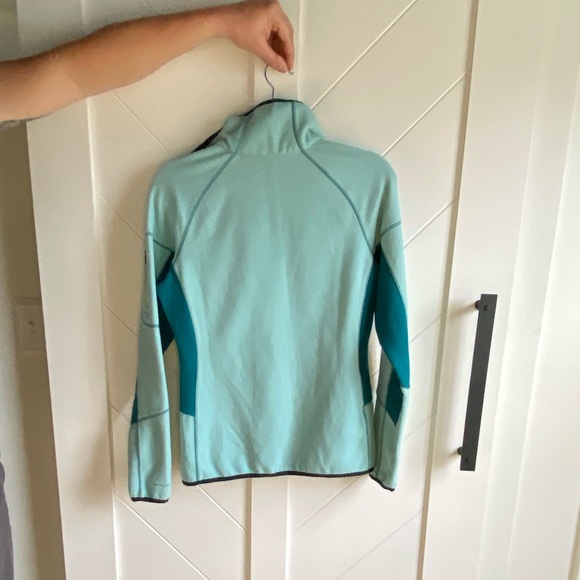 Columbia Titanium Reflective Heat Ski Half Zip Ski Fleece - Picture 3 of 9